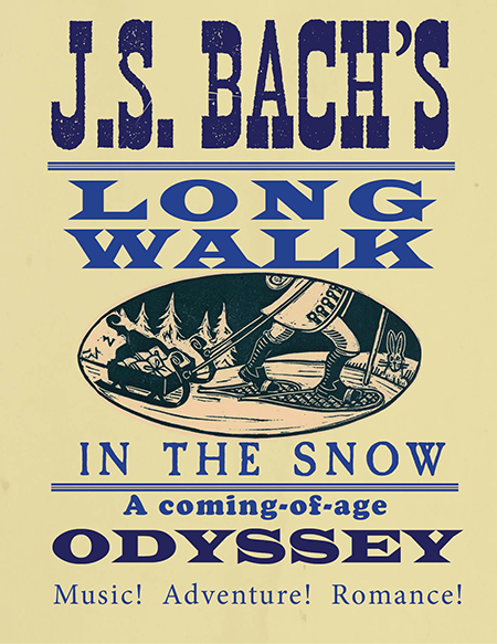 JS Bach's Long Walk in the Snow