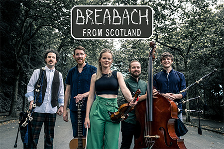 Breabach Presented by Folk Under The Clock and Market Hall PAC