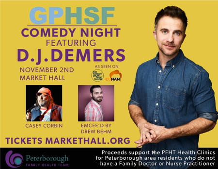 GPHSF Comedy Night Featuring D.J. Demers